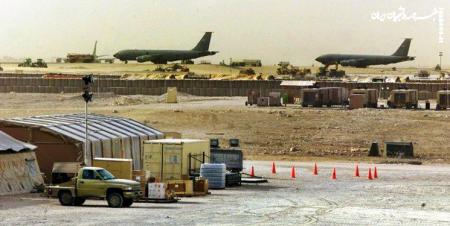 حمله پهپادی به پایگاه آمریکایی الحریر در اربیل +فیلم