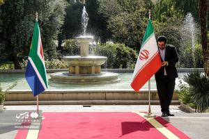 تصاویر| دیدار امیرعبداللهیان و وزیر خارجه آفریقای جنوبی