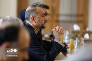 تصاویر| دیدار امیرعبداللهیان و وزیر خارجه آفریقای جنوبی