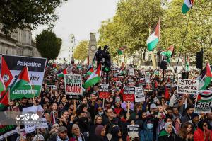 تصاویر| اجتماع ضد صهیونیستی در لندن
