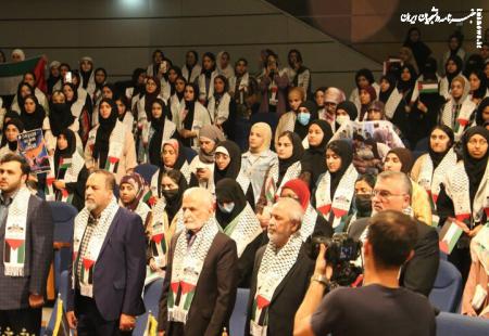 اجتماع دانشجویان بین الملل دانشگاه‌های علوم پزشکی شهر تهران در حمایت از مردم غزه برگزار شد 