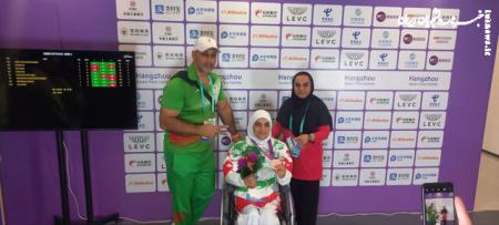 کسب نخستین مدال پاراوزنه‌برداری زنان ایران