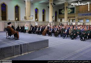 دیدار دست‌اندرکاران برگزاری کنگره ملی شهدای استان لرستان با رهبر انقلاب +عکس