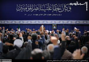 دیدار دست‌اندرکاران برگزاری کنگره ملی شهدای استان لرستان با رهبر انقلاب +عکس