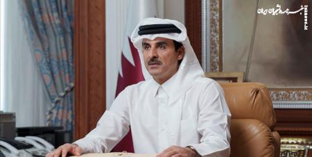 امیر قطر بر ضرورت کمک رسانی به غزه تاکید کرد