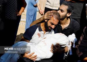 تصاویر| تشییع پیکر شهدای مظلوم غزه