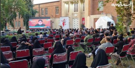 تجمع دانشجویان، دانشگاه تهران در حمایت از مردم فلسطین