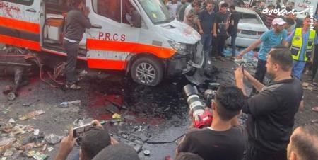 Gaza Health Ministry: Several Killed in Israeli Attack on Ambulance Convoy