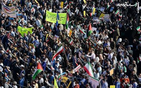  نظم نو جهانی با نسل آرمانی/ حضور گسترده و میلیونی مردم در تهران+ عکس و فیلم