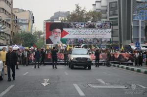 گزارش تصویری| خروش مردم ایران در یوم‌الله ۱۳ آبان 