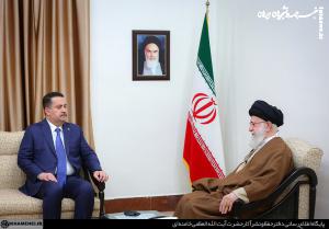 دیدار نخست‌وزیر عراق با رهبر انقلاب +عکس