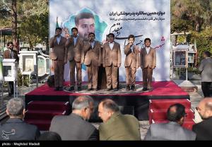 تصاویر| سالگرد شهادت شهید طهرانی مقدم در گلزار شهدای تهران