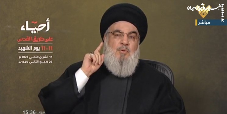 نصرالله: طوفان الاقصی بزرگترین عملیات در تاریخ مقاومت است/ اگر جنگ در غزه متوقف نشود، حمله به پایگاه‌های آمریکا ادامه خواهد داشت