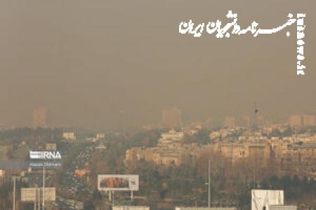  کیفیت هوای تهران قرمز شد