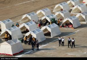 تصاویر| مانور تمرین اسکان اضطراری کلانشهر تهران