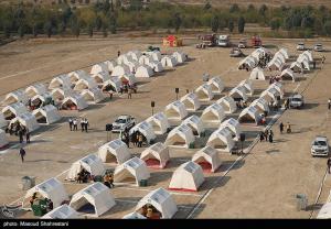 تصاویر| مانور تمرین اسکان اضطراری کلانشهر تهران