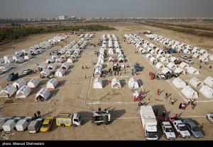 تصاویر| مانور تمرین اسکان اضطراری کلانشهر تهران