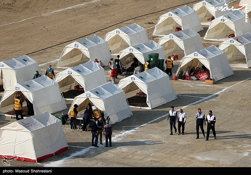 تصاویر| مانور تمرین اسکان اضطراری کلانشهر تهران