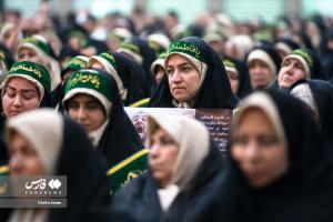 تصاویر| تجدید میثاق بسیجیان با آرمان امام خمینی(ره)