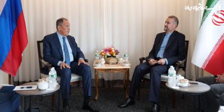 وزرای خارجه ایران و روسیه درباره غزه گفت و گو کردند