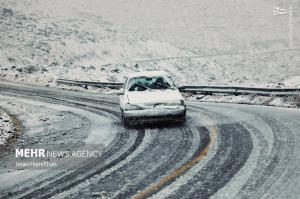 تصاویر| بارش اولین برف پاییزی در همدان
