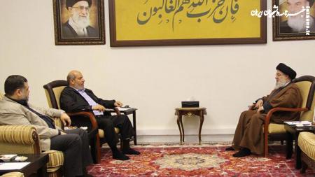جزئیات دیدار مهم سید حسن نصرالله با رهبران حماس