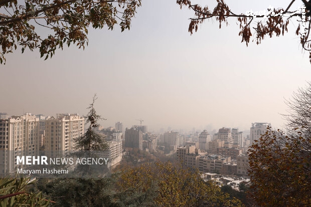 هوای تهران برای گروه‌های حساس ناسالم است