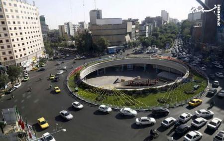 جدیدترین دیوارنگاره میدان ولیعصر(عج) +عکس
