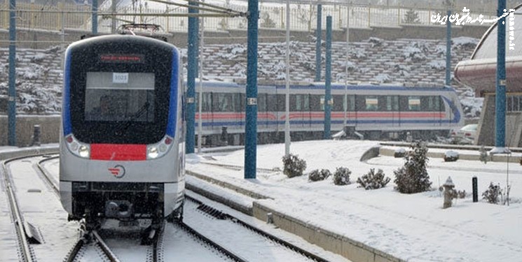 تمهیدات مترو تهران برای فصل زمستان