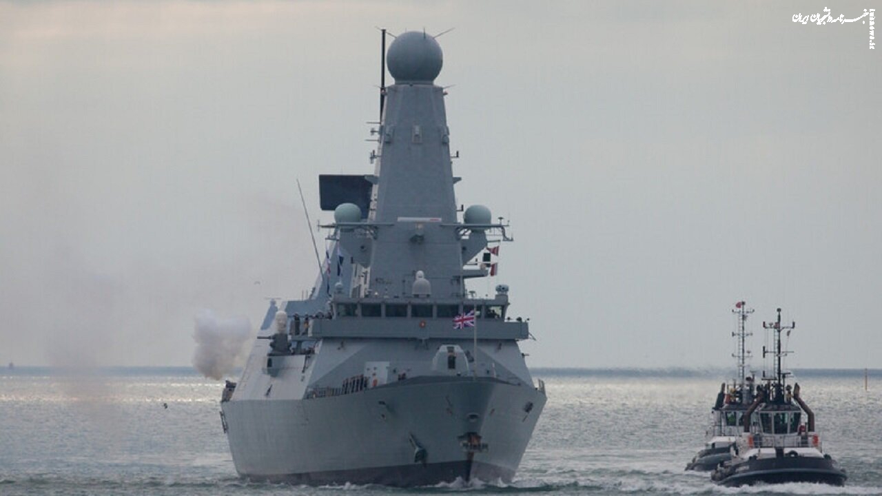 اعزام یک ناو جنگی انگلیسی به خلیج فارس