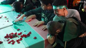 مراسم استقبال از شهدای خان طومان در فرودگاه مشهد +عکس