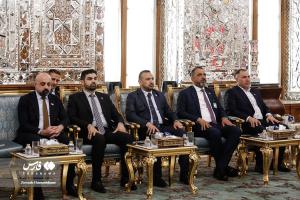 تصاویر| دیدار نایب رئیس مجلس عراق با قالیباف