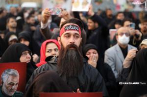 وداع با شهدای مدافع حرم در میدان امام حسین (ع) +عکس