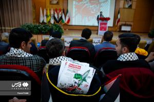 تصاویر| آئین روز دانشجو در دانشگاه امام حسین(ع)
