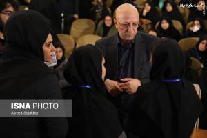 مراسم روز دانشجو با حضور رئیس جمهور در دانشگاه شهید بهشتی +عکس