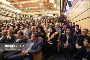 مراسم روز دانشجو با حضور رئیس جمهور در دانشگاه شهید بهشتی +عکس