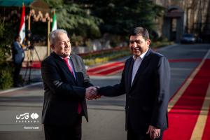 تصاویر| استقبال از نخست وزیر سوریه در کاخ سعدآباد