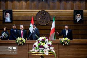 تصاویر| استقبال از نخست وزیر سوریه در کاخ سعدآباد