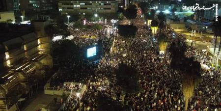 هزاران معترض در تل‌آویو و حیفا خواستار کناره‌گیری نتانیاهو شدند