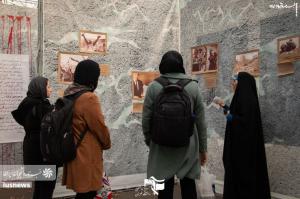 نمایشگاه موطنی بسیج دانشجویی دانشگاه تهران +عکس