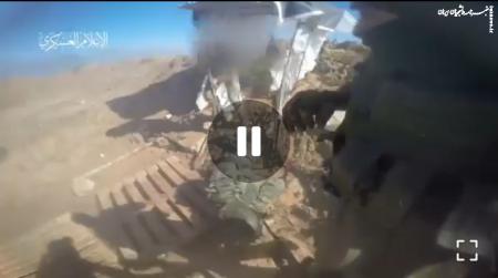 حمله مخوف القسام به سربازان اسرائیلی/ ۱۰ سرباز صهیونیست هلاک شدن +فیلم