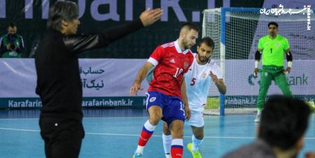 برد شیرین تیم ملی فوتسال ایران مقابل روسیه 