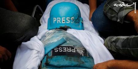  شمار خبرنگاران شهید در غزه به ۱۰۳ نفر رسید 