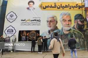 گلزار شهدا کرمان در آستانه سالگرد شهید سلیمانی  +عکس