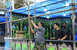 گلزار شهدا کرمان در آستانه سالگرد شهید سلیمانی  +عکس