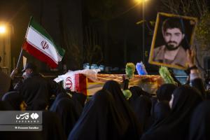 وداع با پیکر سردار «شهید سید رضی موسوی» +عکس