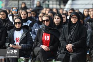 وداع با «ملیکا محمدی» در ورزشگاه آزادی +عکس