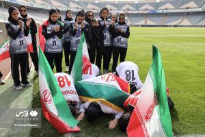 وداع با «ملیکا محمدی» در ورزشگاه آزادی +عکس