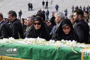 وداع با «ملیکا محمدی» در ورزشگاه آزادی +عکس