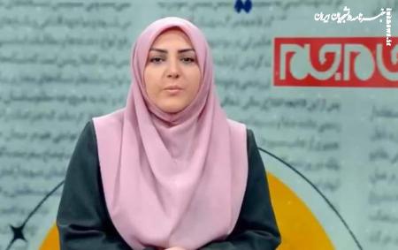لحظه گریه المیرا شریفی‌مقدم در پخش زنده +فیلم
